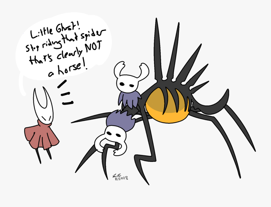 Had A Funny Argument About What Nosk On Discord
hornet - Hollow Knight Hornet Comic, Transparent Clipart