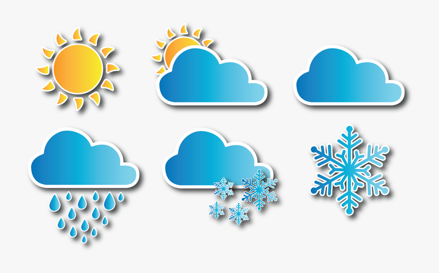 Weather Euclidean Vector Icon - Weather Forecast Icon Png, Transparent Clipart