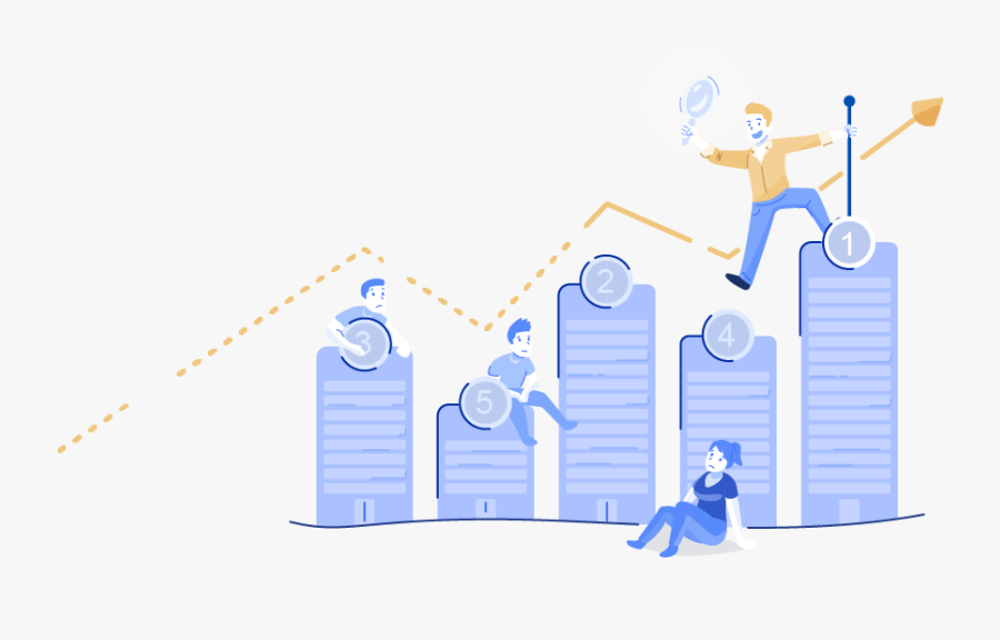 Investigación De Mercados En Línea - Illustration, Transparent Clipart