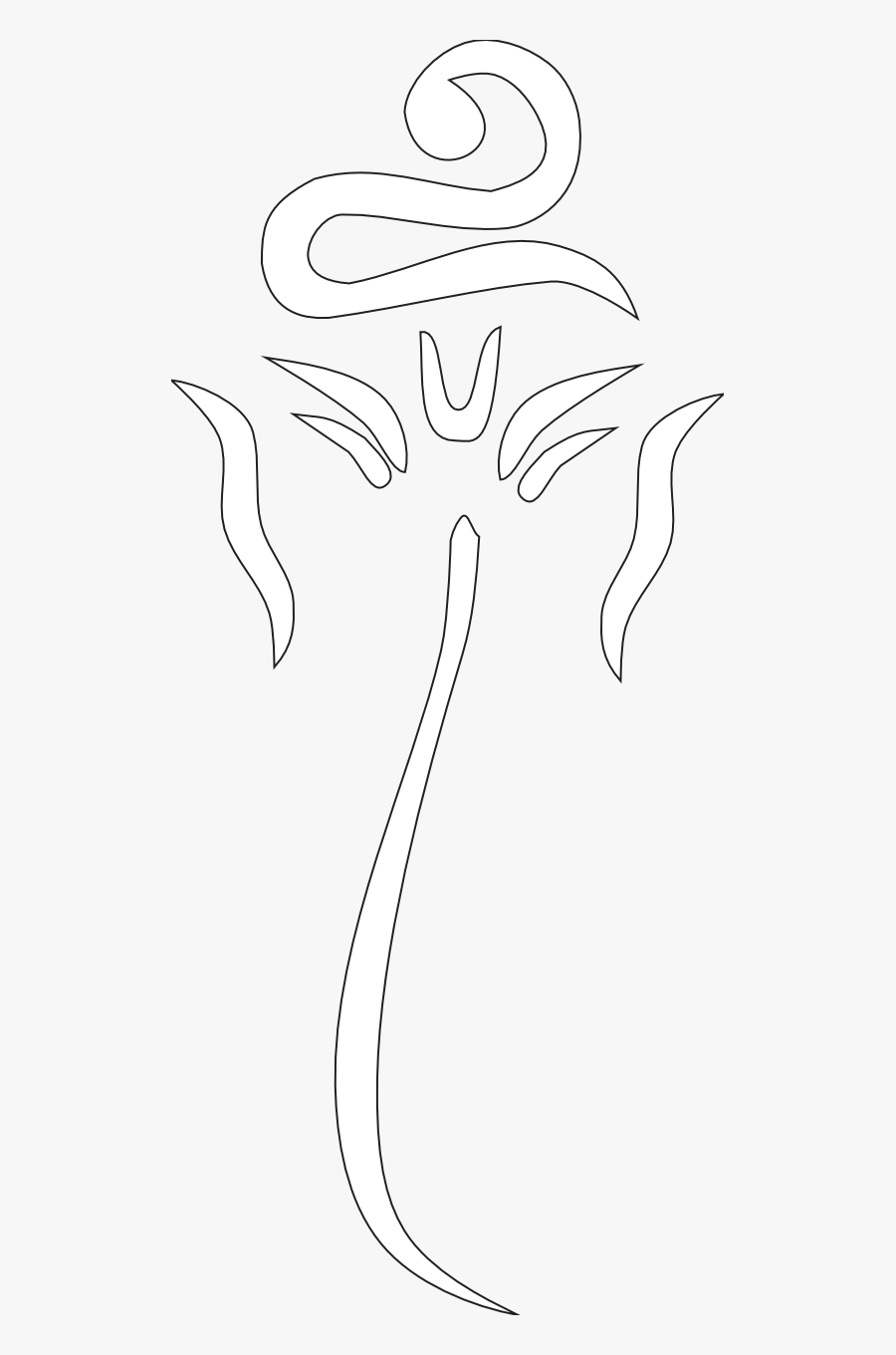 Lord Ganesha Clipart Png For Kids - Ganpati Black And White Hd, Transparent Clipart