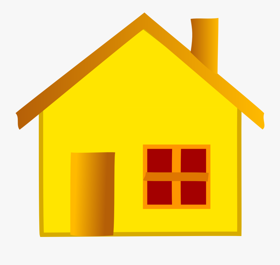 Casa Amarela Png, Transparent Clipart