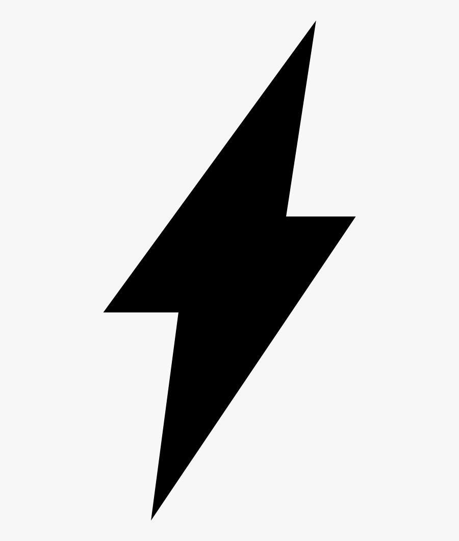 Clip Art Transparent Download Lightning Bolt Symbol - Airliner, Transparent Clipart