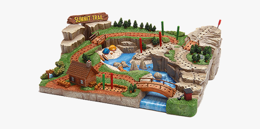 Cribbage Board - Summit Trail - Fun Cribbage Boards, Transparent Clipart