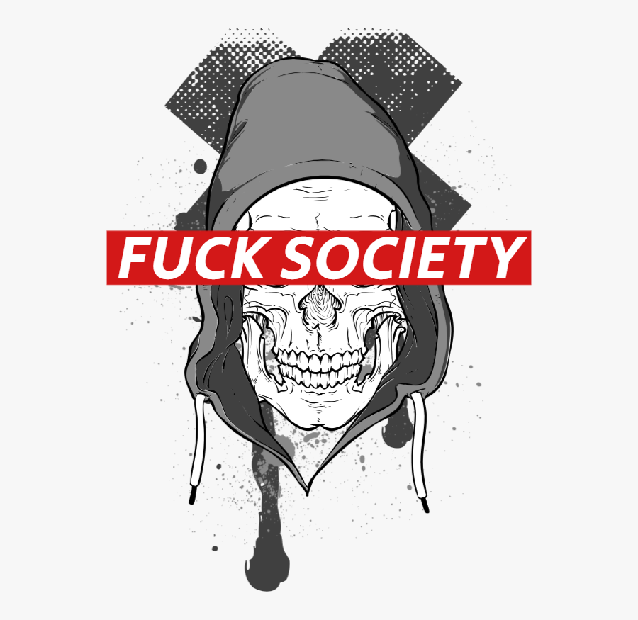 Fuck T Shirt Design, Transparent Clipart