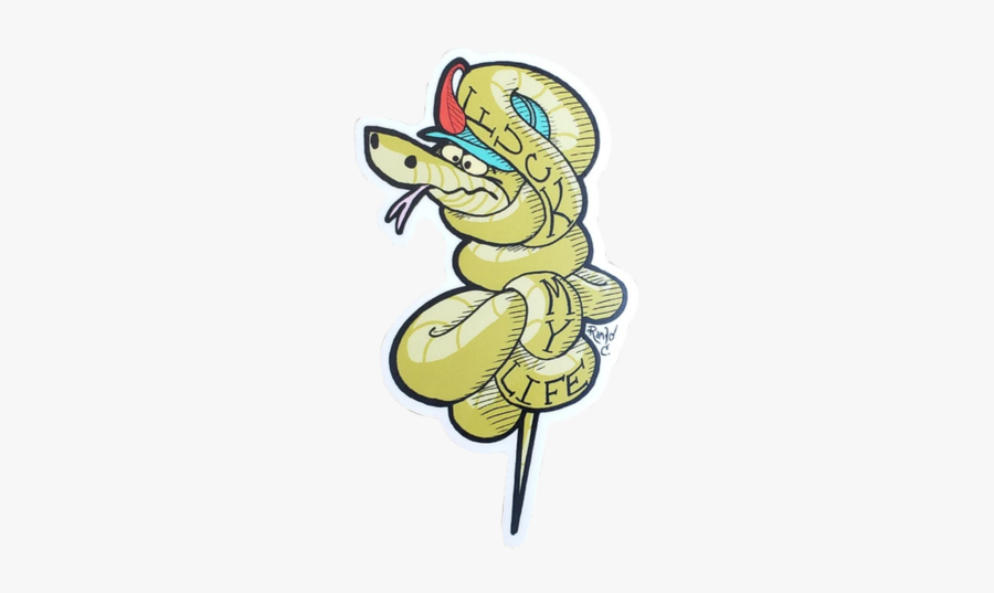 Sir Hiss "fuck My Life - Cartoon, Transparent Clipart