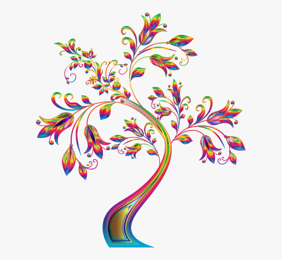 Plant,flora,leaf - Clear Background Gold Tree Png, Transparent Clipart