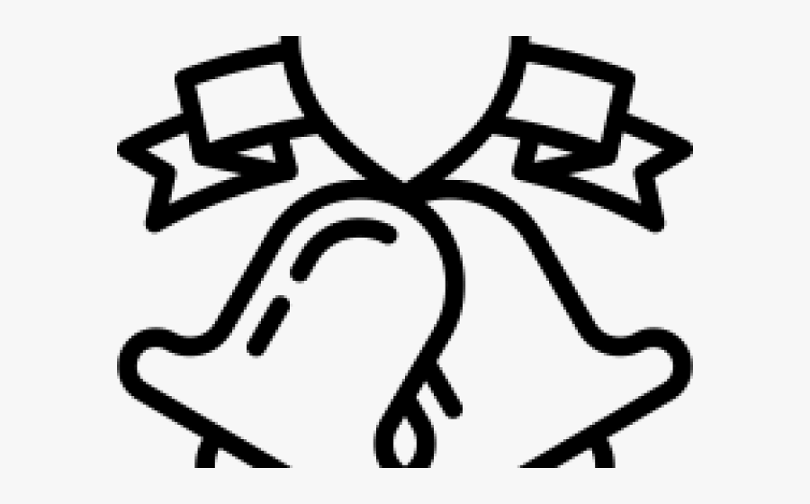 Pics Of Wedding Bells - Wedding Bell Icon Png, Transparent Clipart