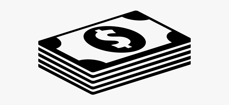 Stack Of Money Icon Png, Transparent Clipart