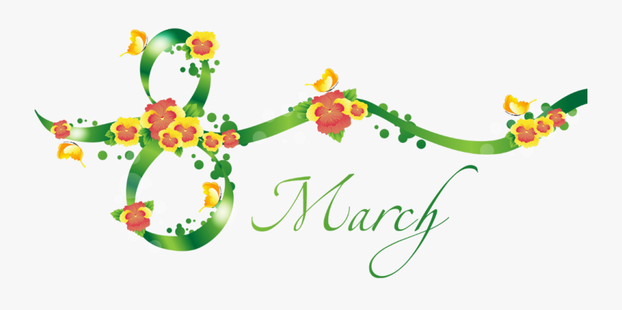 8 March Png, Transparent Clipart