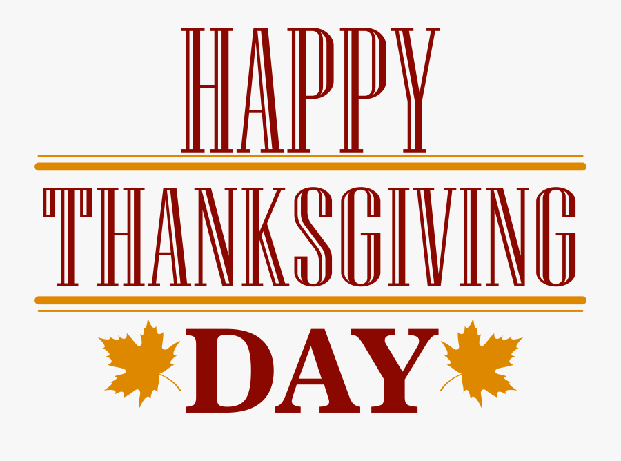 Happy Thanksgiving Day Png Clipart , Png Download - Happy Thanksgiving Day Clipart, Transparent Clipart
