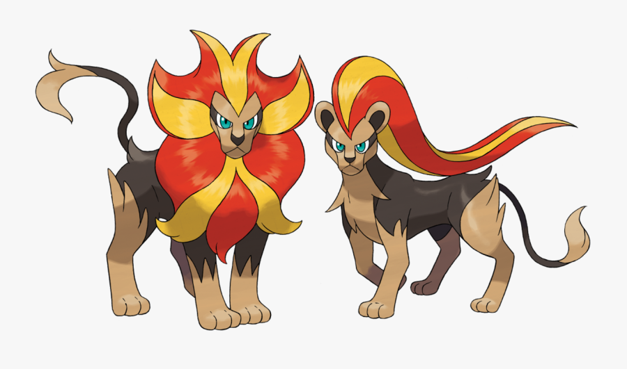 Heroism Wiki - Lion Pokemon, Transparent Clipart