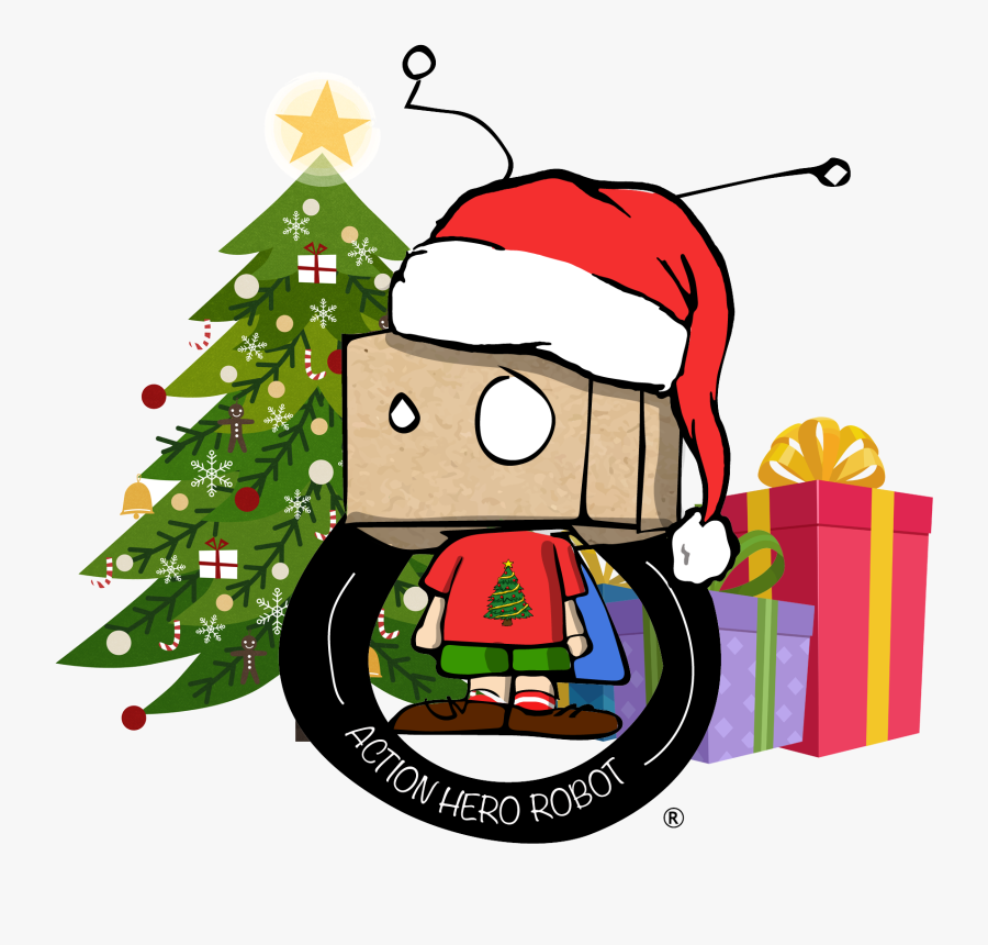 Action Hero Robot - Wall Decal, Transparent Clipart