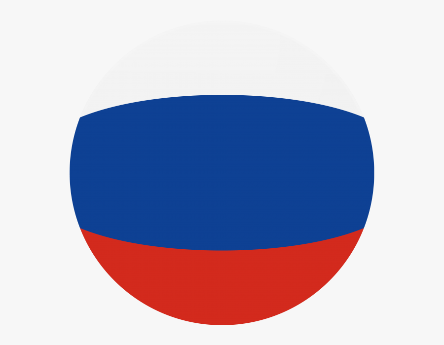 Russia Round Flag Png Transparent Icon - Russia Round Flag Png, Transparent Clipart