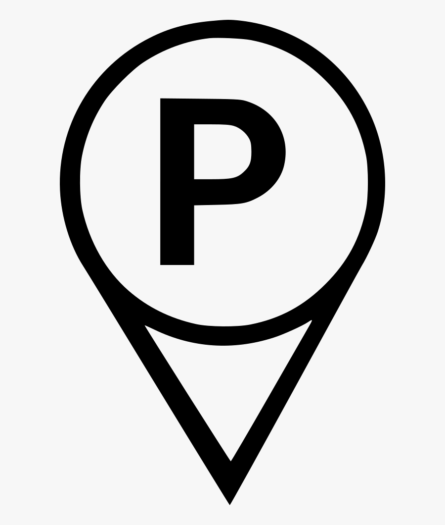 Parking Car Pointer Point Geo Navigation Map Poi, Transparent Clipart