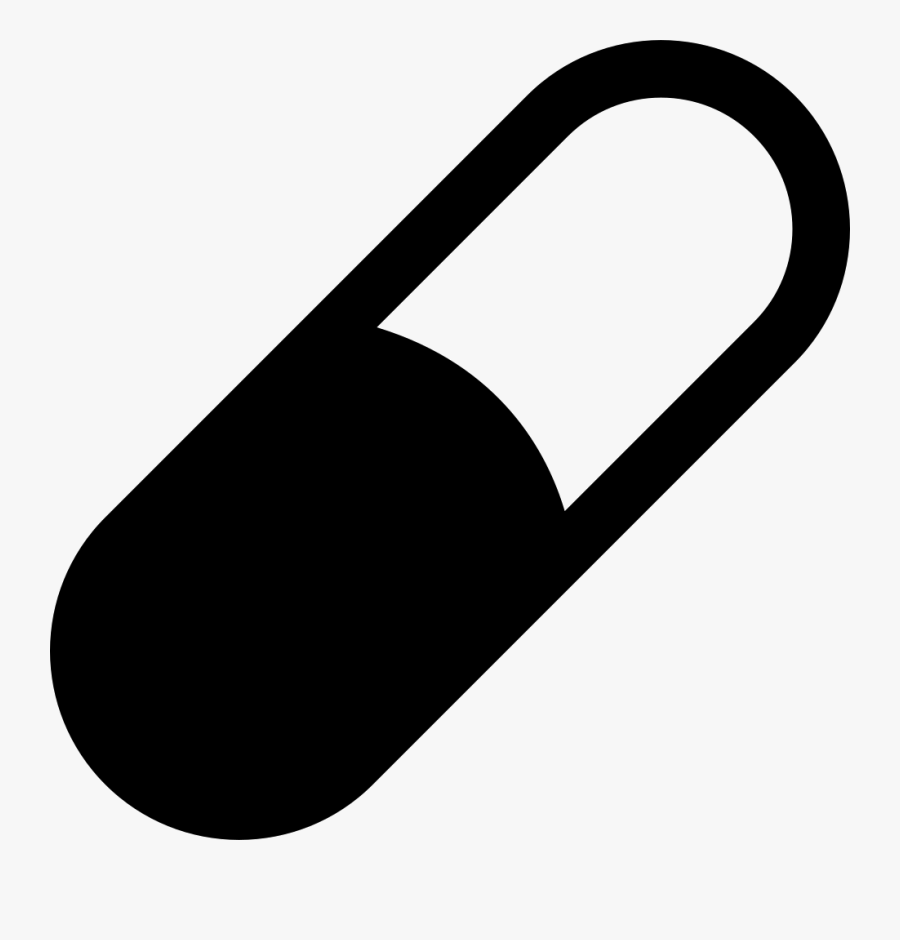 Pill Svg Png Icon Free Download Onlinewebfonts - Pill Svg, Transparent Clipart