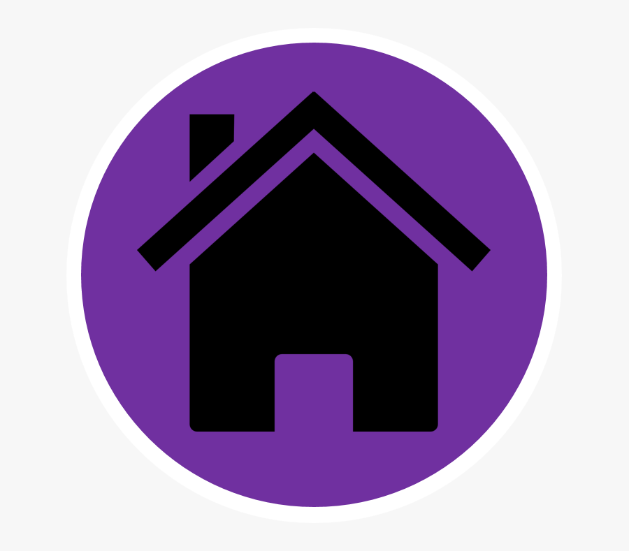 Homeless Action Project - Pink House Clip Art, Transparent Clipart