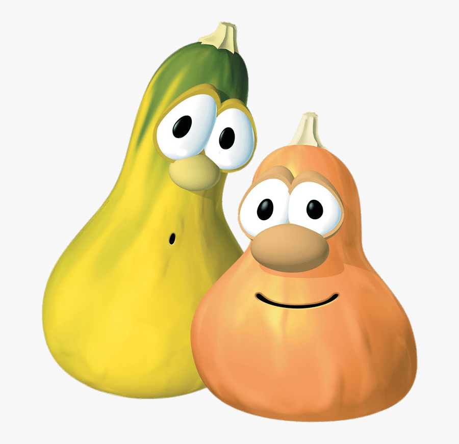 Jimmy And Jerry Gourd Squash Veggie Tales Characters , Free Transparent Clipart ClipartKey