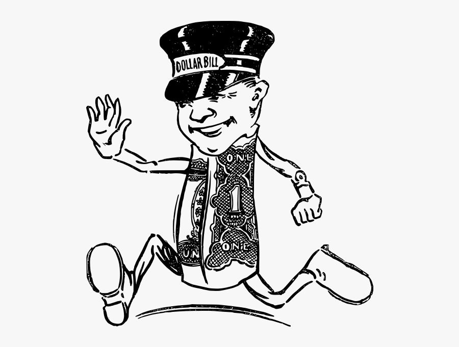 Money Policeman - Bill Boy, Transparent Clipart