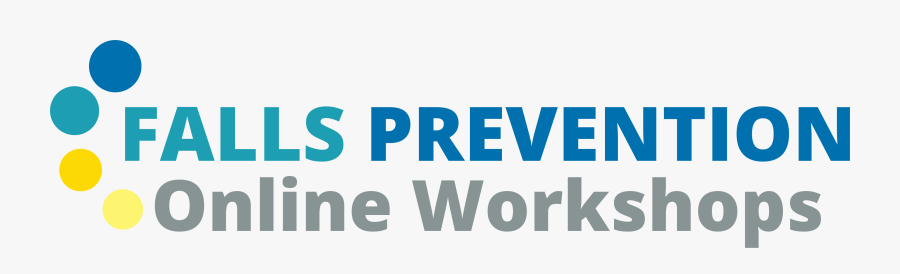 Falls Prevention Online Workshops Logo - Electric Blue, Transparent Clipart