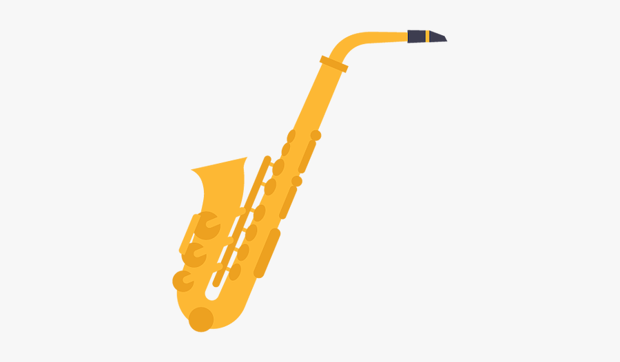 Saxophone, Transparent Clipart