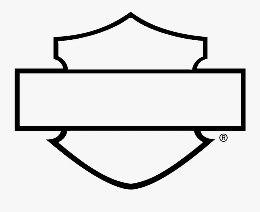 Harley-davidson Logo Motorcycle Drawing - Harley Davidson Logo Silhouette, Transparent Clipart
