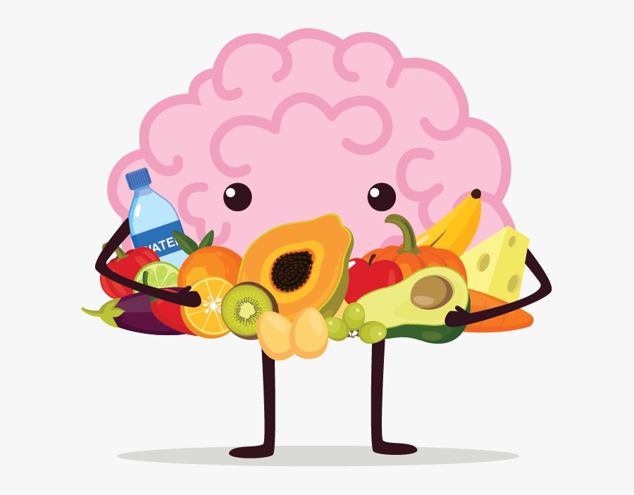 Transparent Healthy Brain Cartoon, Transparent Clipart