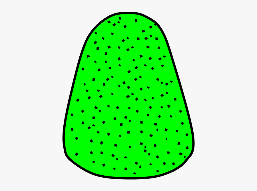 Gum Drop, Large, Bright Green - Gumdrops Clipart Black And White, Transparent Clipart
