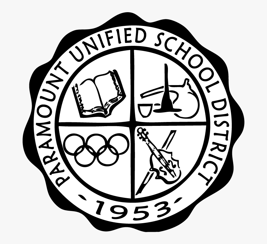 Paramount Unified School District Vector Logo, Transparent Clipart