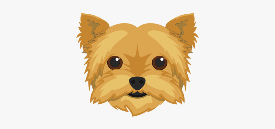 Yorkshire Terrier Vector Icon Free, Transparent Clipart
