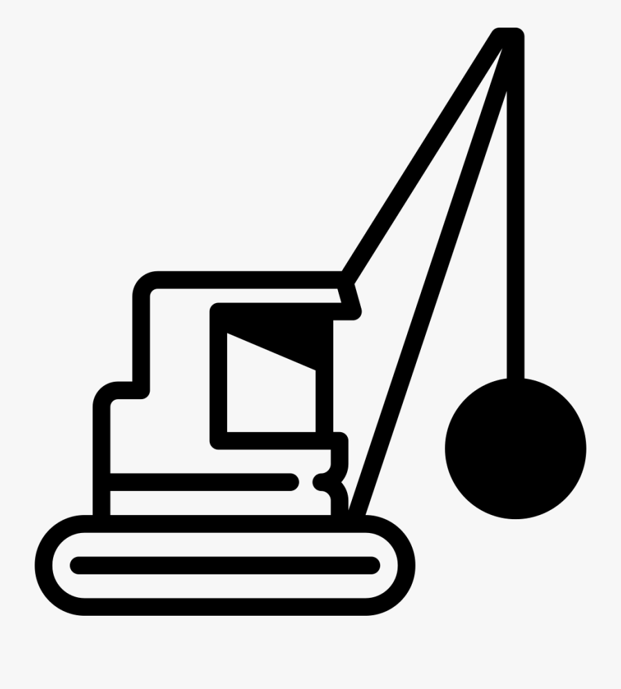 Demolition Crane - Demolition Png, Transparent Clipart