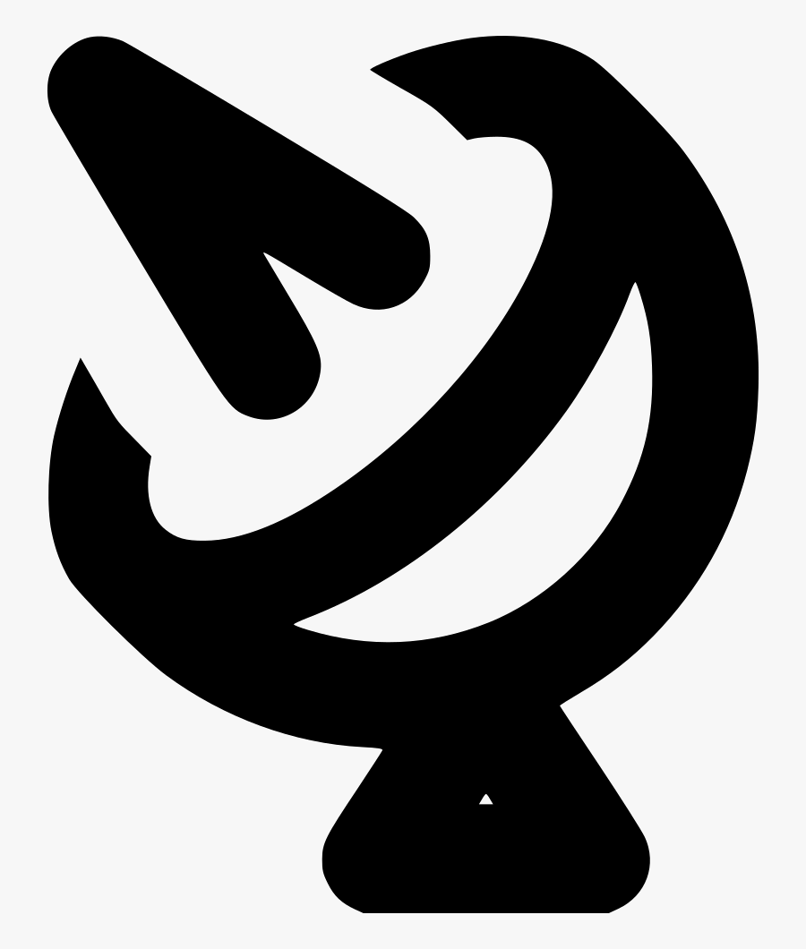 Satelite Dish - Emblem, Transparent Clipart