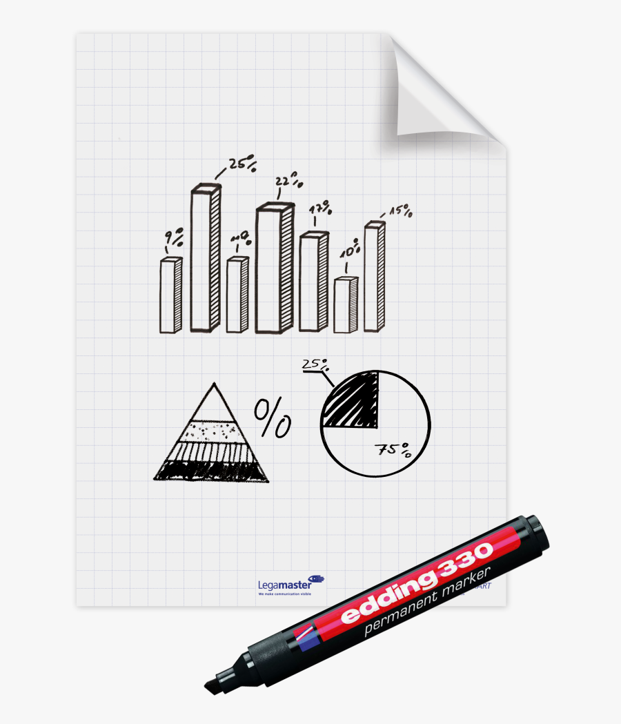 Legamaster Magic Chart 25 Statik Writing Sheet, Transparent Clipart