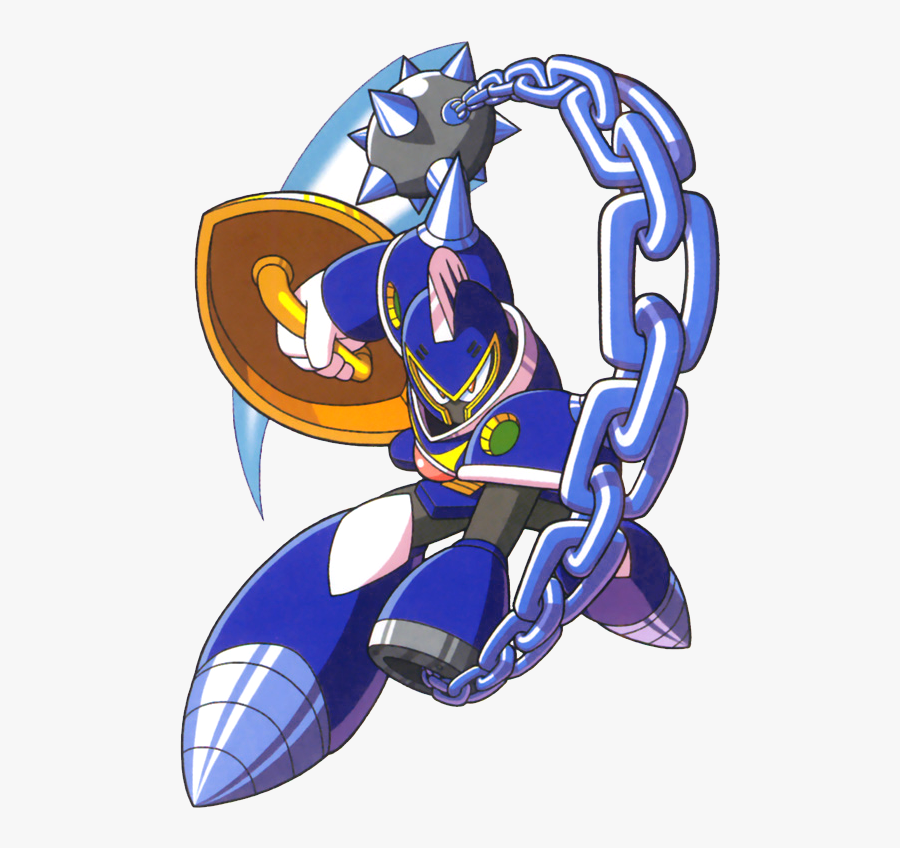 Knightman - Mega Man Knight Man, Transparent Clipart