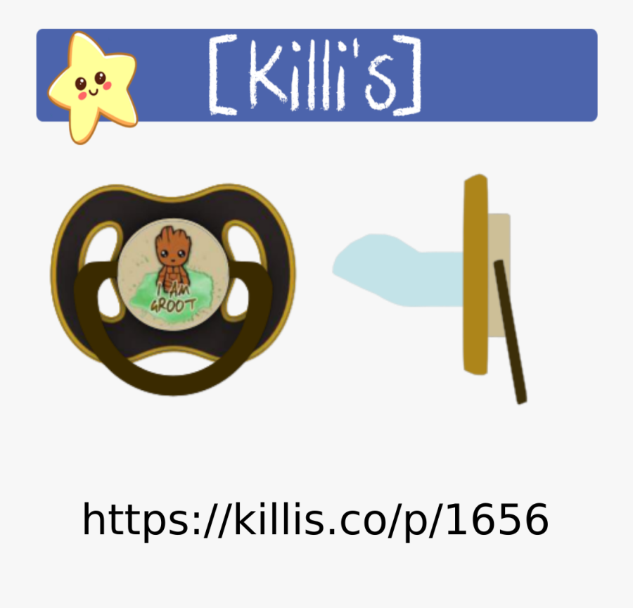 Pacifier Iron Man, Transparent Clipart