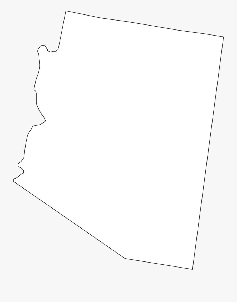 Arizona State Map Free Photo - State Of Arizona Png, Transparent Clipart