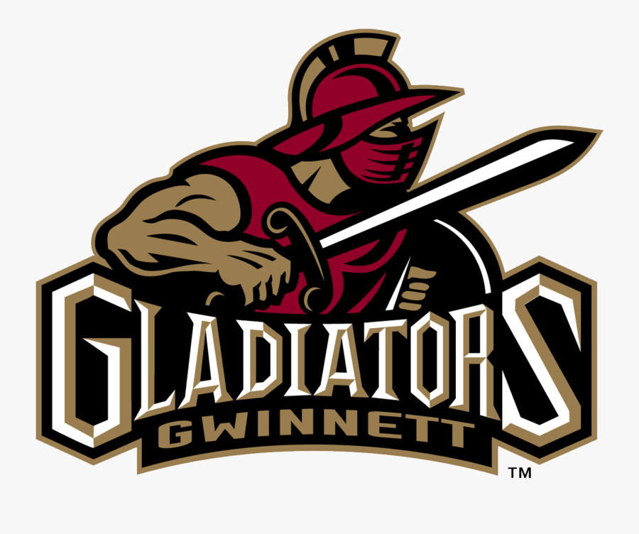 Atlanta Gladiators Logo, Transparent Clipart