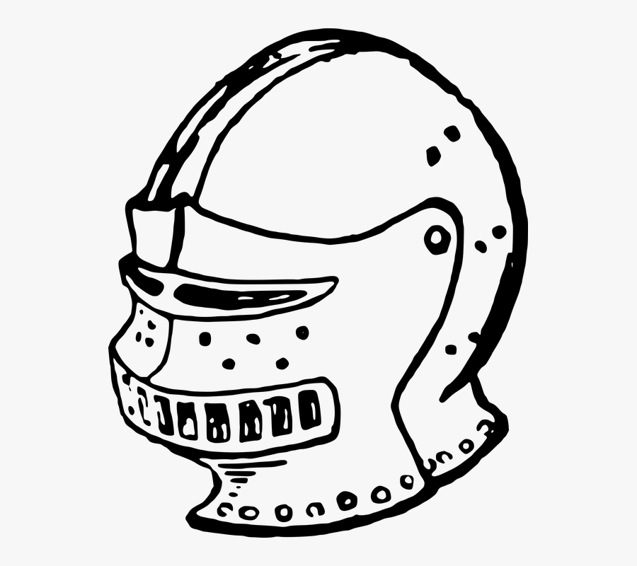 Knight Drawing Face, Transparent Clipart