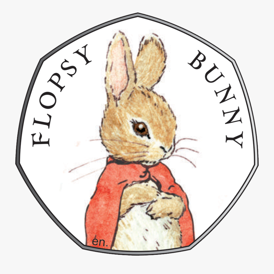 Transparent Beatrix Potter Clipart - Beatrix Potter Silver Proof Coins, Transparent Clipart