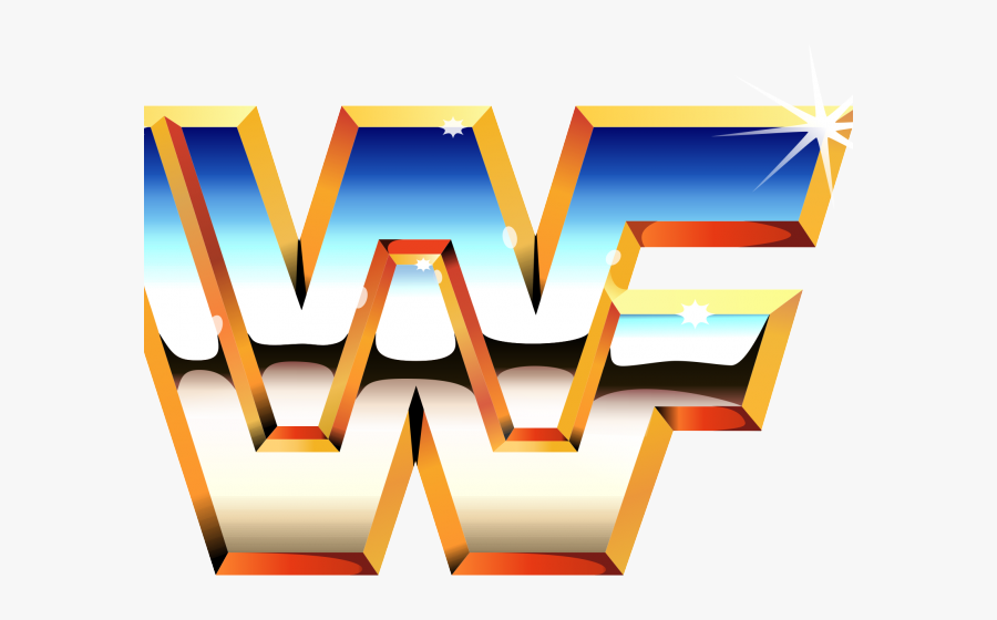 Wrestler Clipart Wrestling Word - Logo De Wwf Wwe, Transparent Clipart