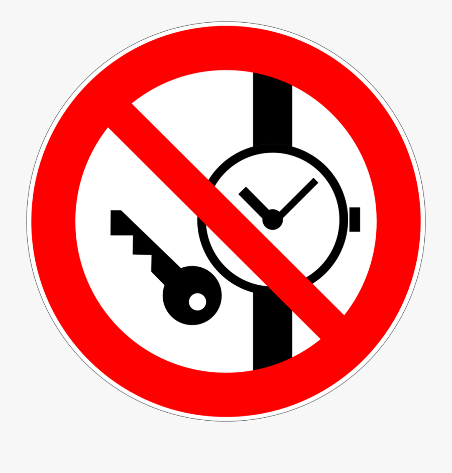 Zakaz Wnoszenia Przedmiotów Metalowych, Transparent Clipart