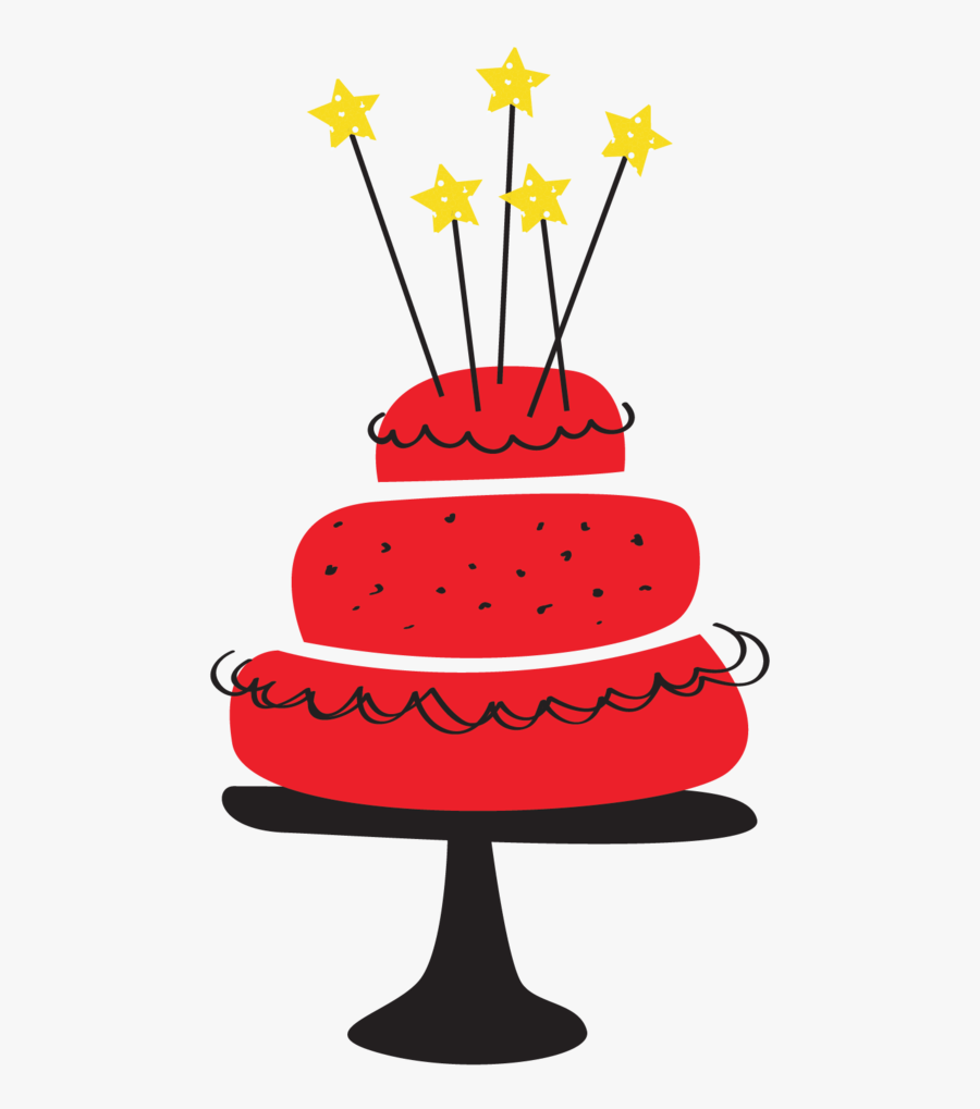 Cake-01 - Birthday Cake, Transparent Clipart