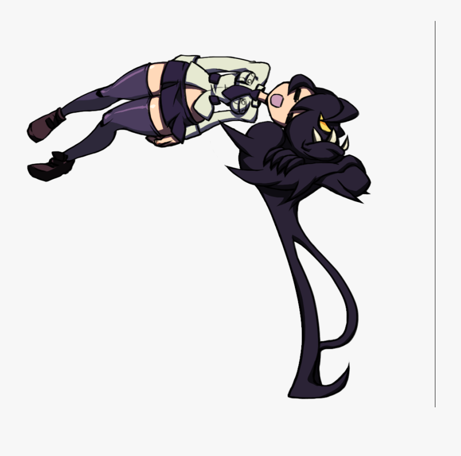 Filia Skullgirls Victory Pose, Transparent Clipart