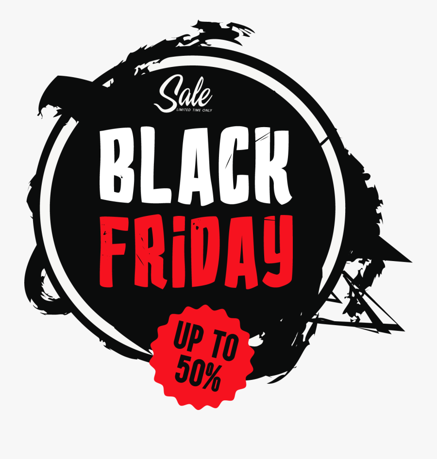 Black Friday Badge Png, Transparent Clipart