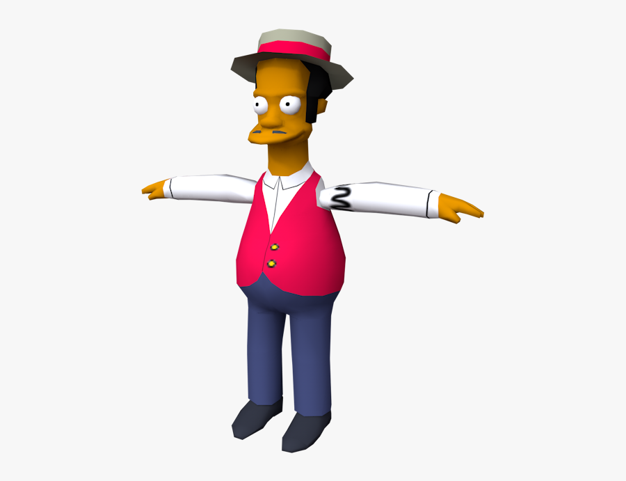 Download Zip Archive - Apu Simpsons Hit And Run, Transparent Clipart