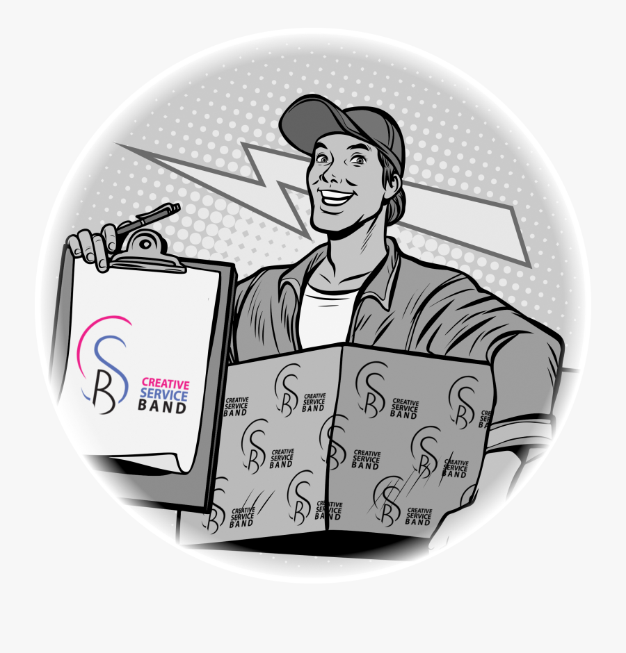 Курьер Арт, Transparent Clipart