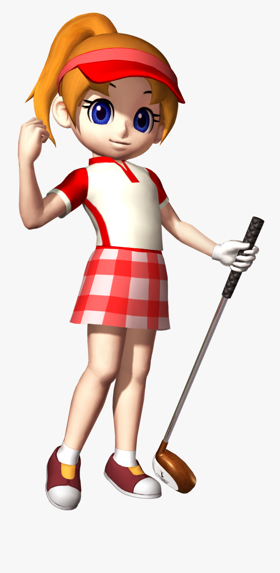 Ella Mario Golf Advance Tour, Transparent Clipart