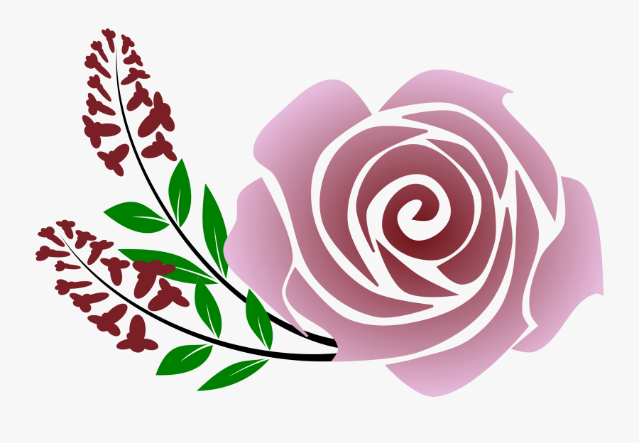 A Rose In Thyme Landscape Design Clipart , Png Download - Illustration, Transparent Clipart