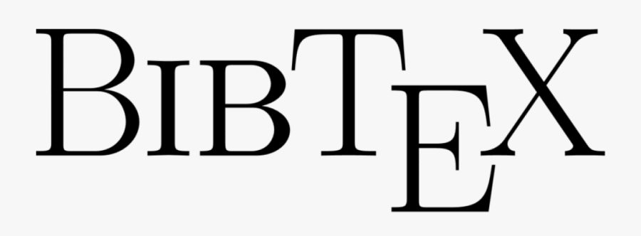 Logo - Latex Bibtex, Transparent Clipart