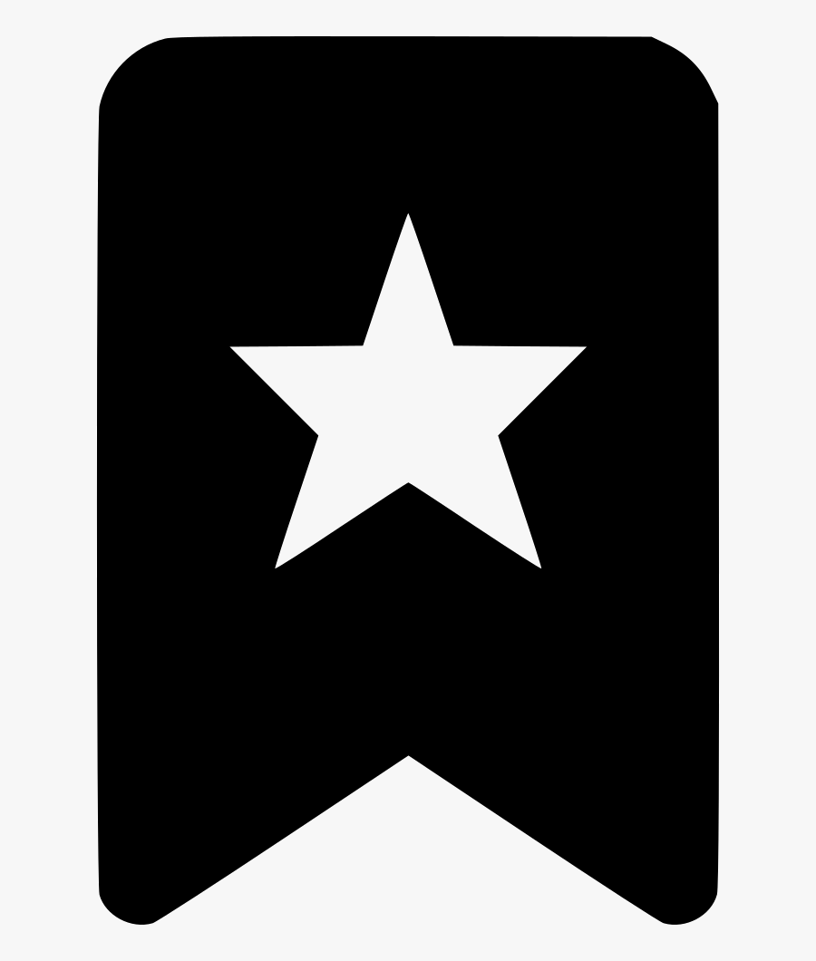 Star Banner - Favorites Star Png Icon, Transparent Clipart