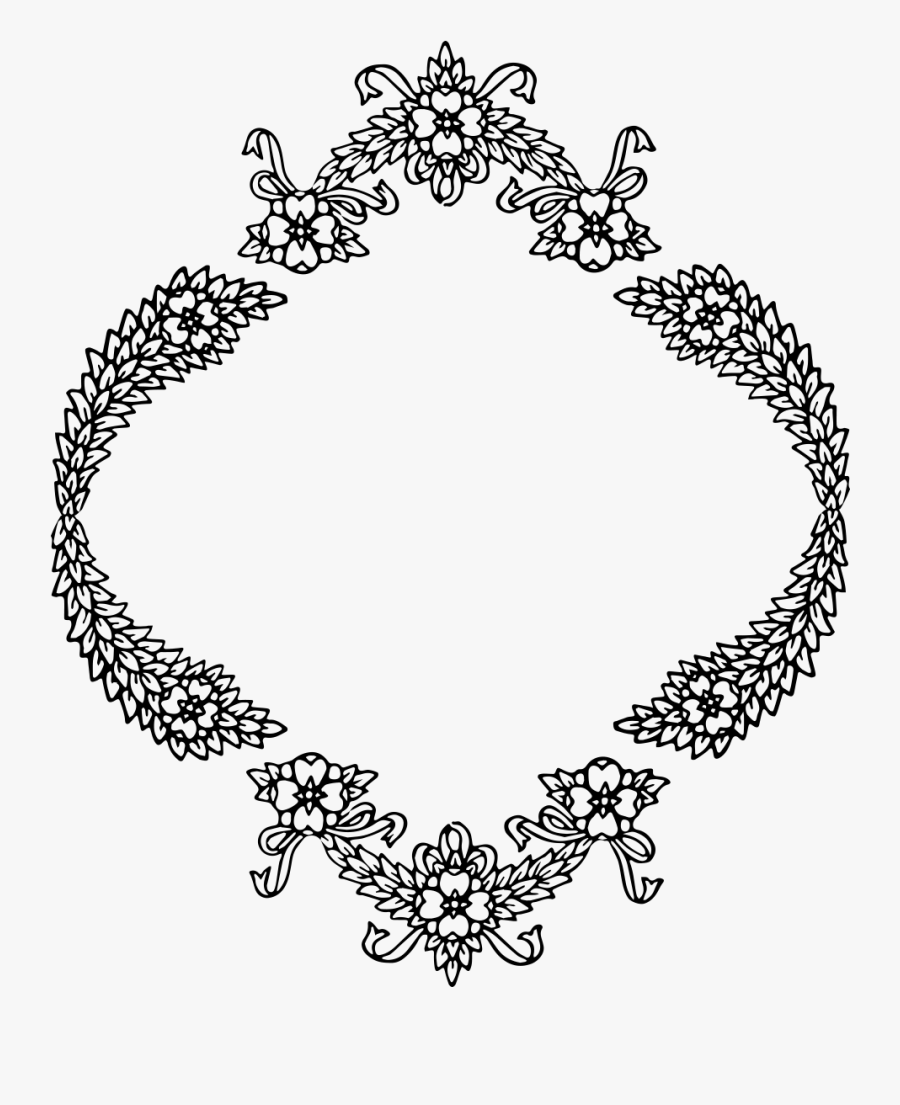 Clipart Crown Frame - Clip Art, Transparent Clipart